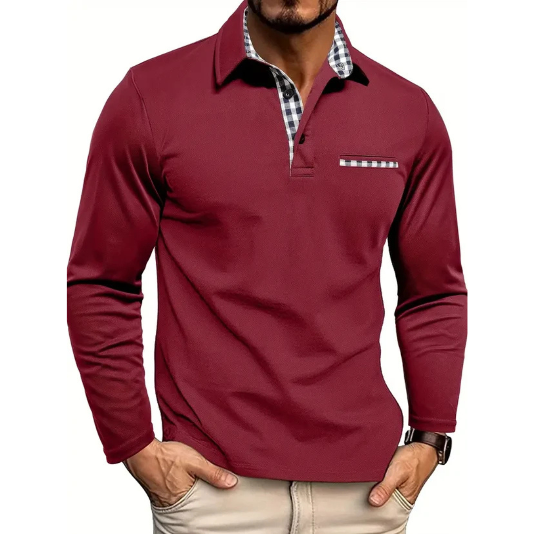 Wilmer - Casual long-sleeve shirt