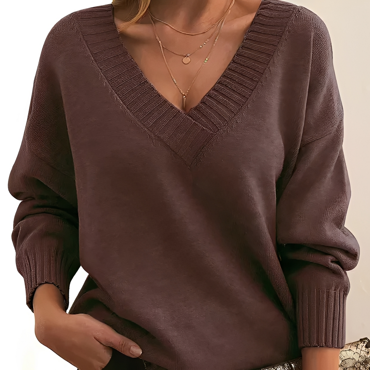 Helga - Warm sweater in classic style