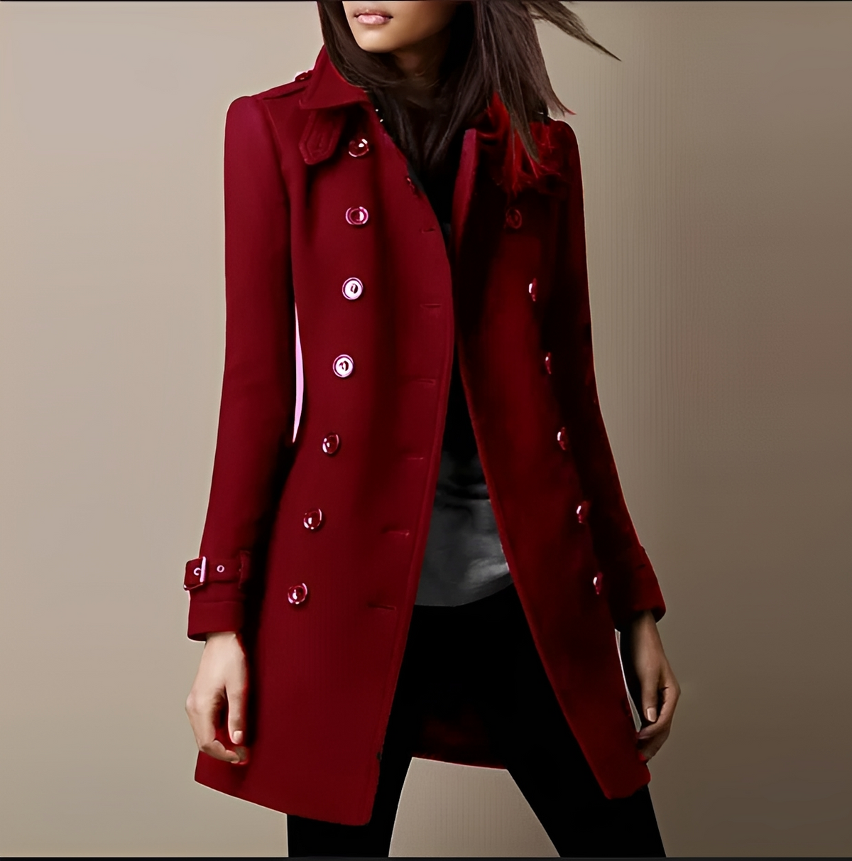 Vickie - Elegant and cozy coat