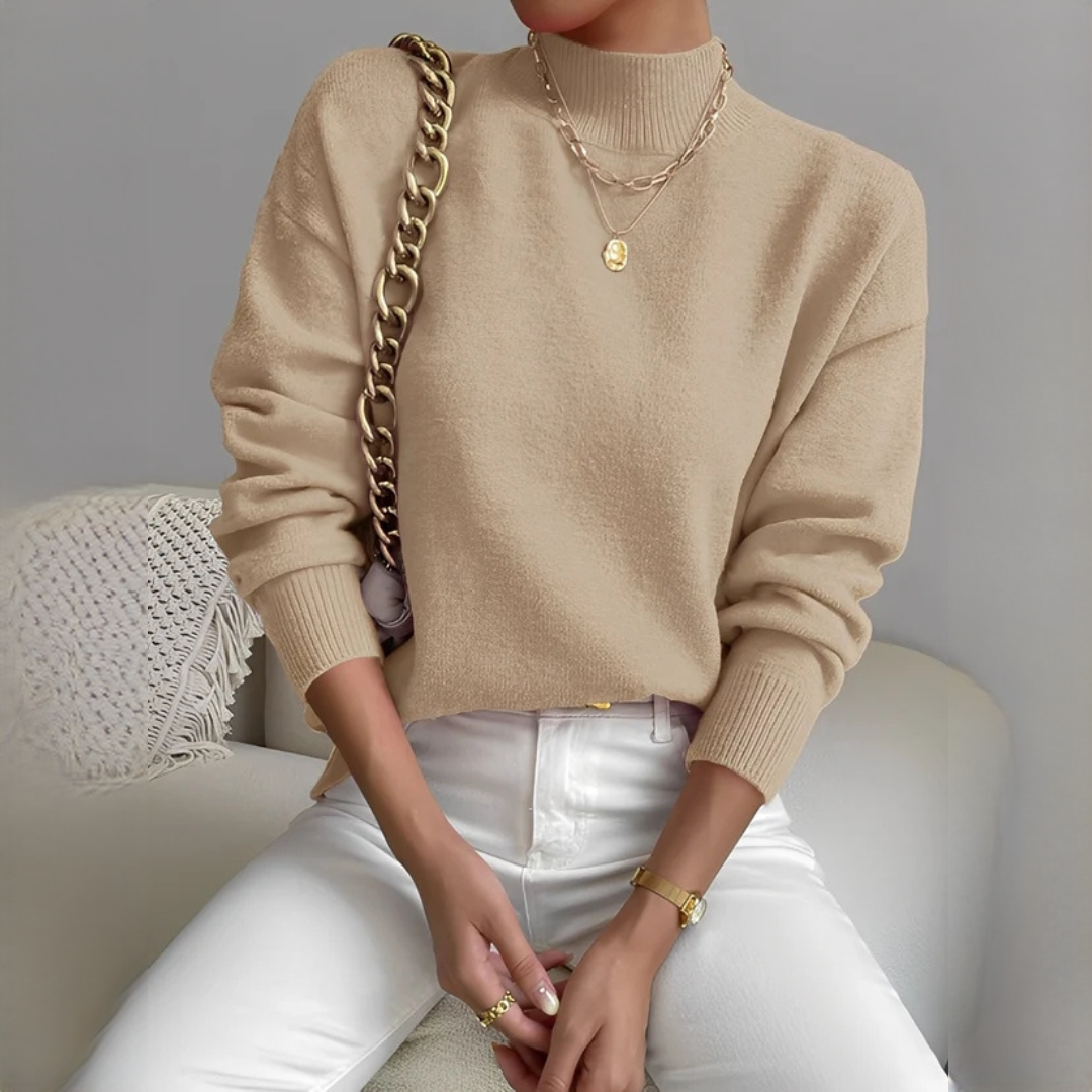 Rosbell - Elegant and chic turtleneck sweater