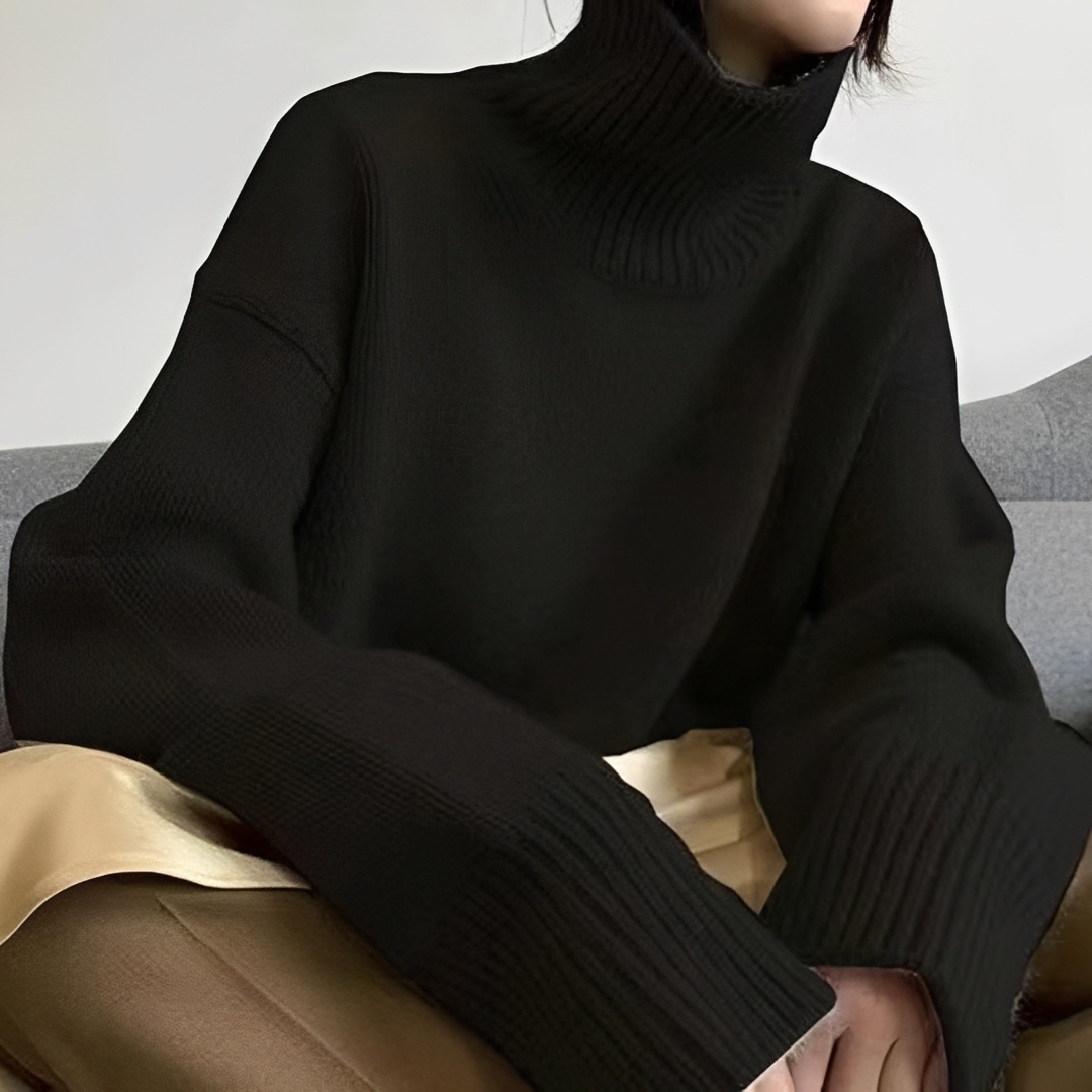 Adiene - Elegant and cuddly turtleneck sweater