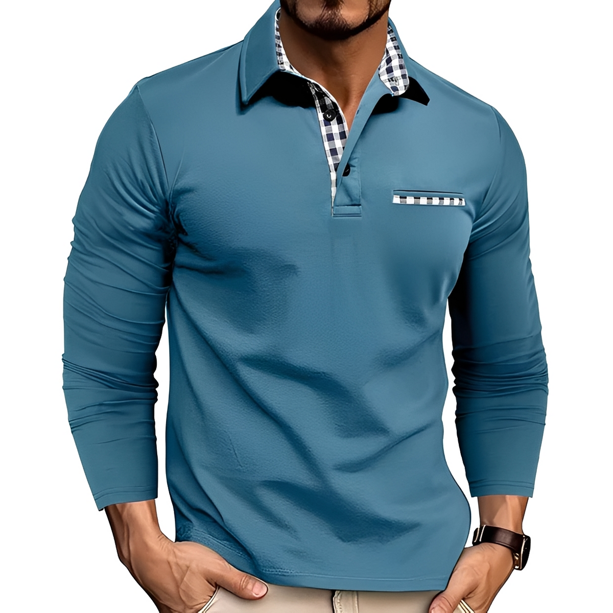 Derrick - Cozy long-sleeve shirt