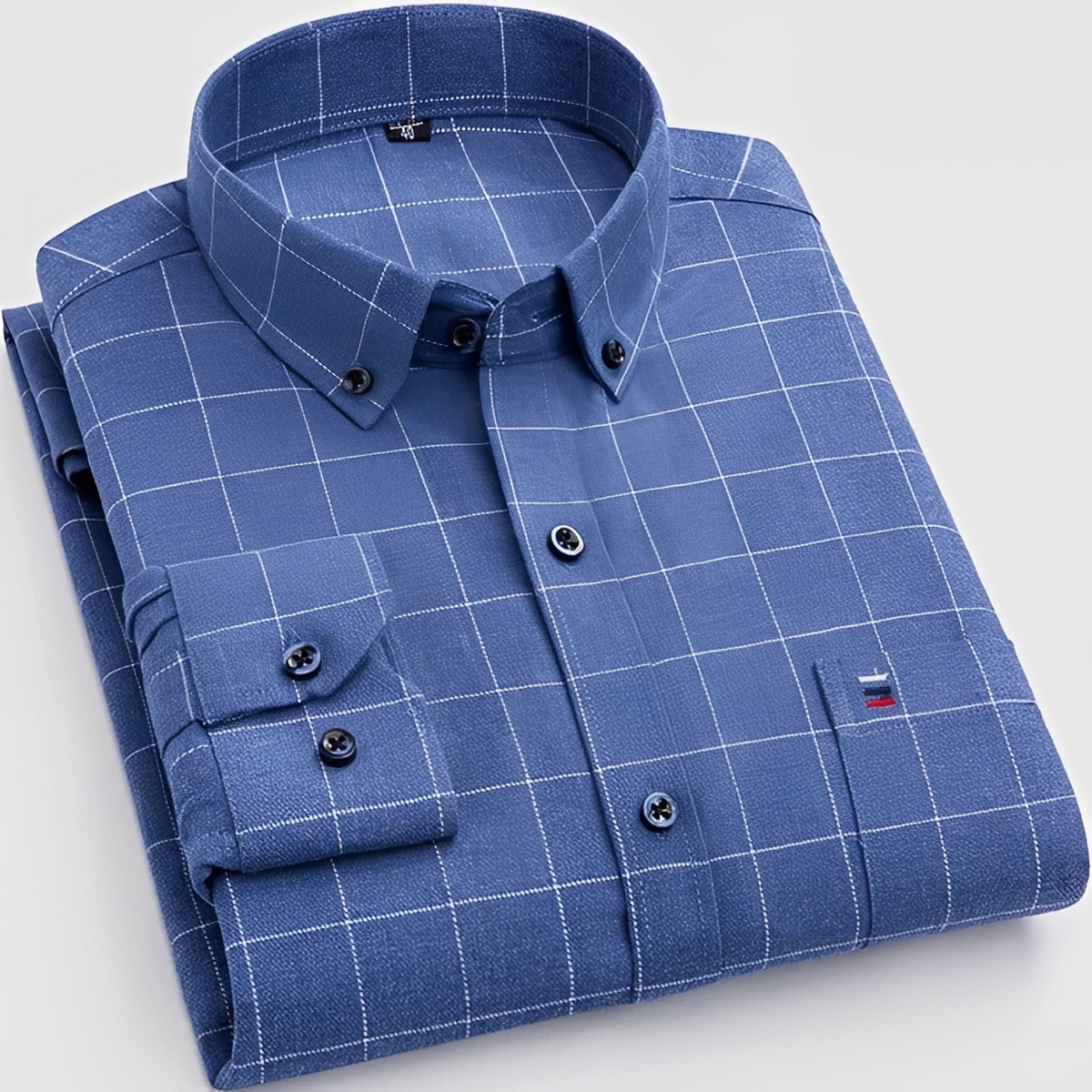 Louis - Elegant and casual checkered shirt