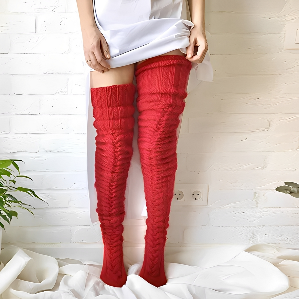 Hailee - Cozy and warm over-the-knee socks