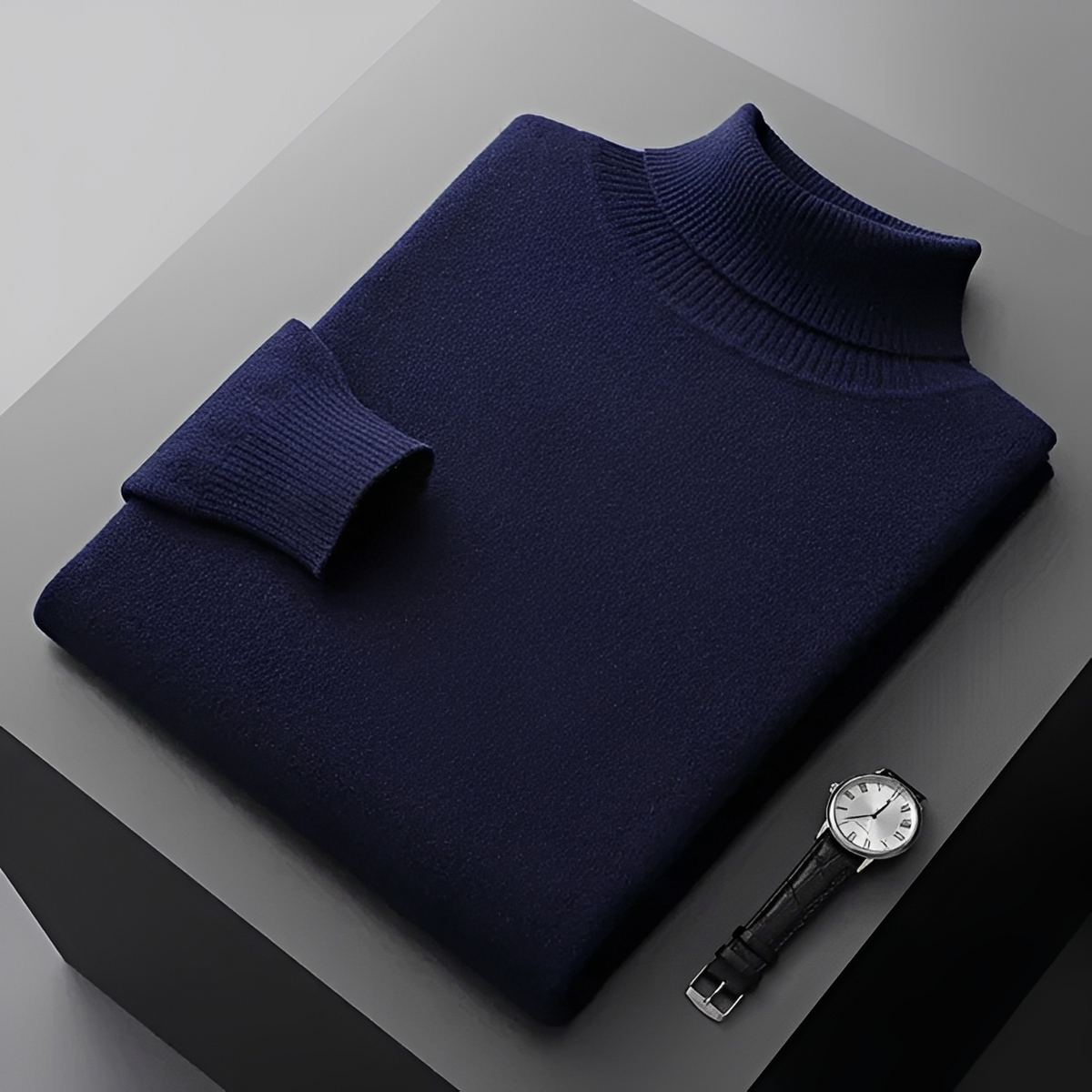 Jasper - Classic and warm turtleneck sweater