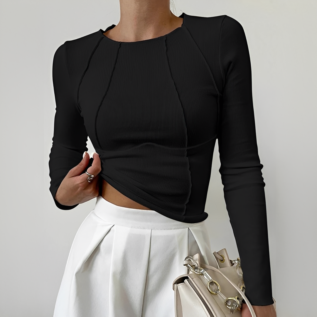 Leonie - Elegant long-sleeve shirt