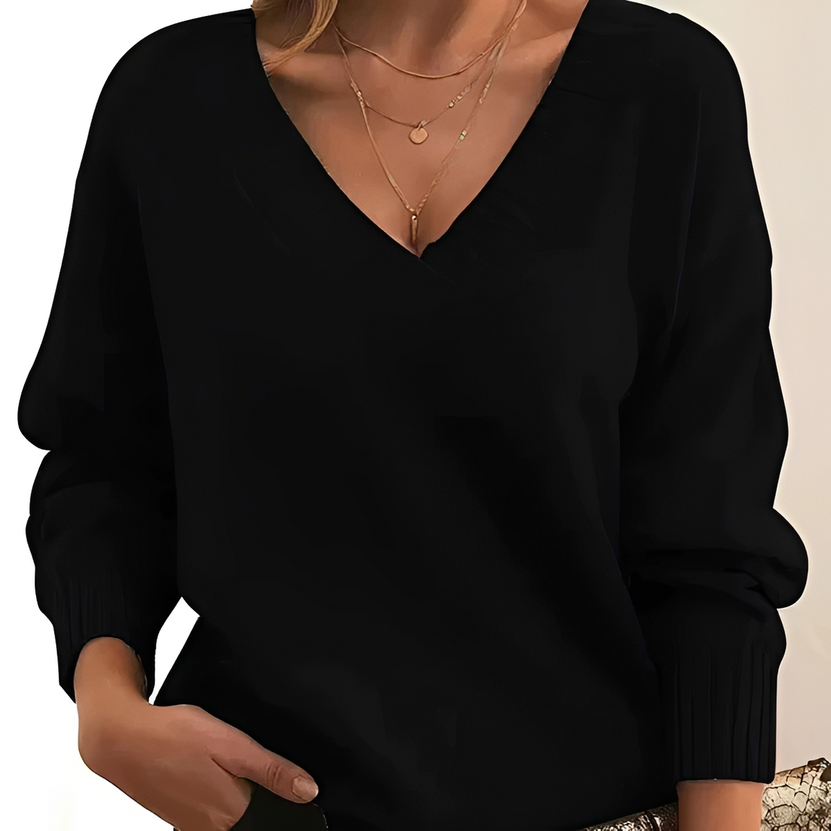 Helga - Warm sweater in classic style