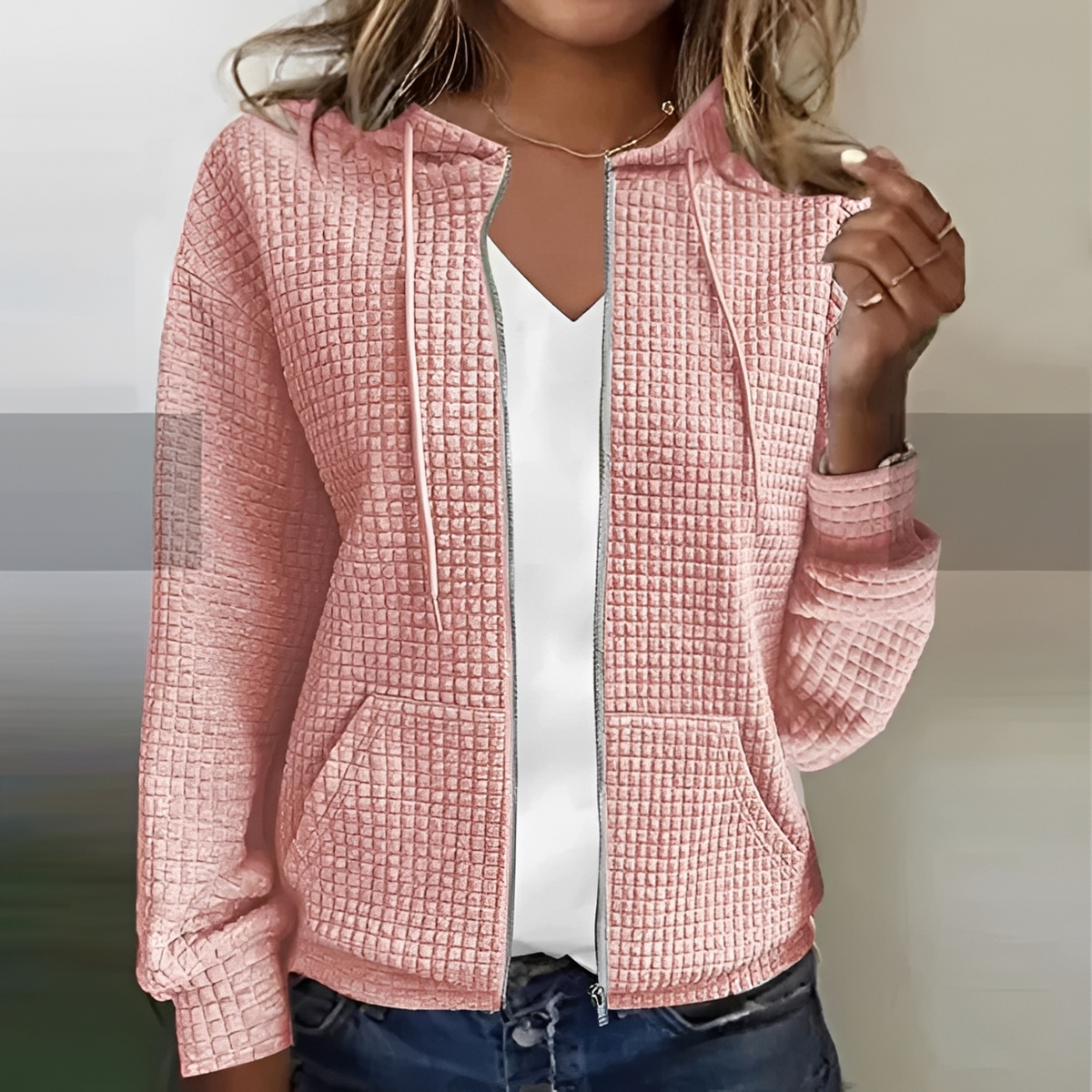 Kristel - Trendy jacket with zipper
