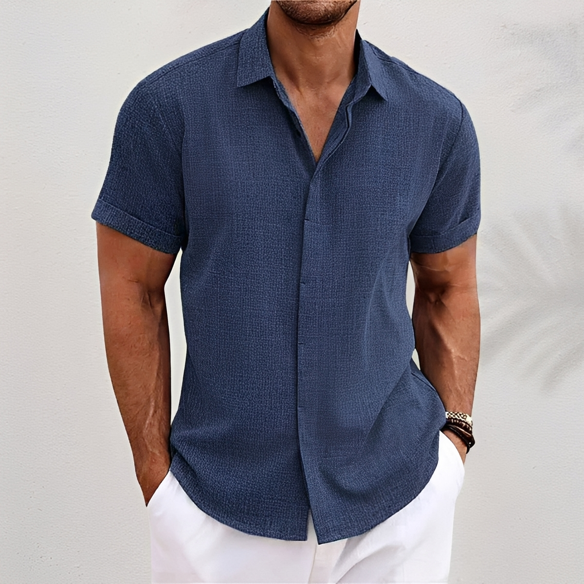 Zalde - Classic buttoned polo