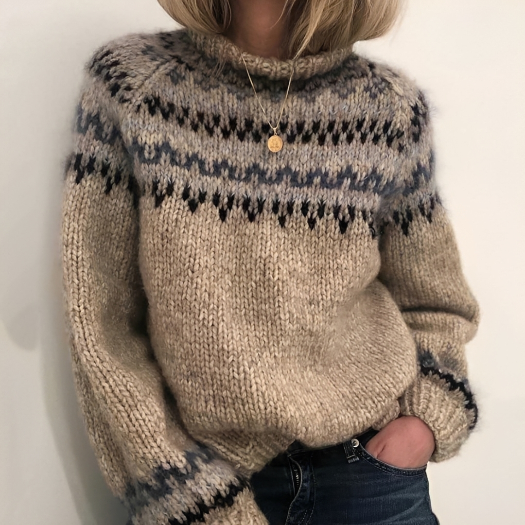 Arllene - Warm and cozy turtleneck sweater
