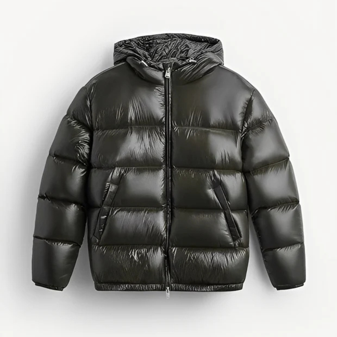 Aurèle - Comfortable and warm hooded jacket