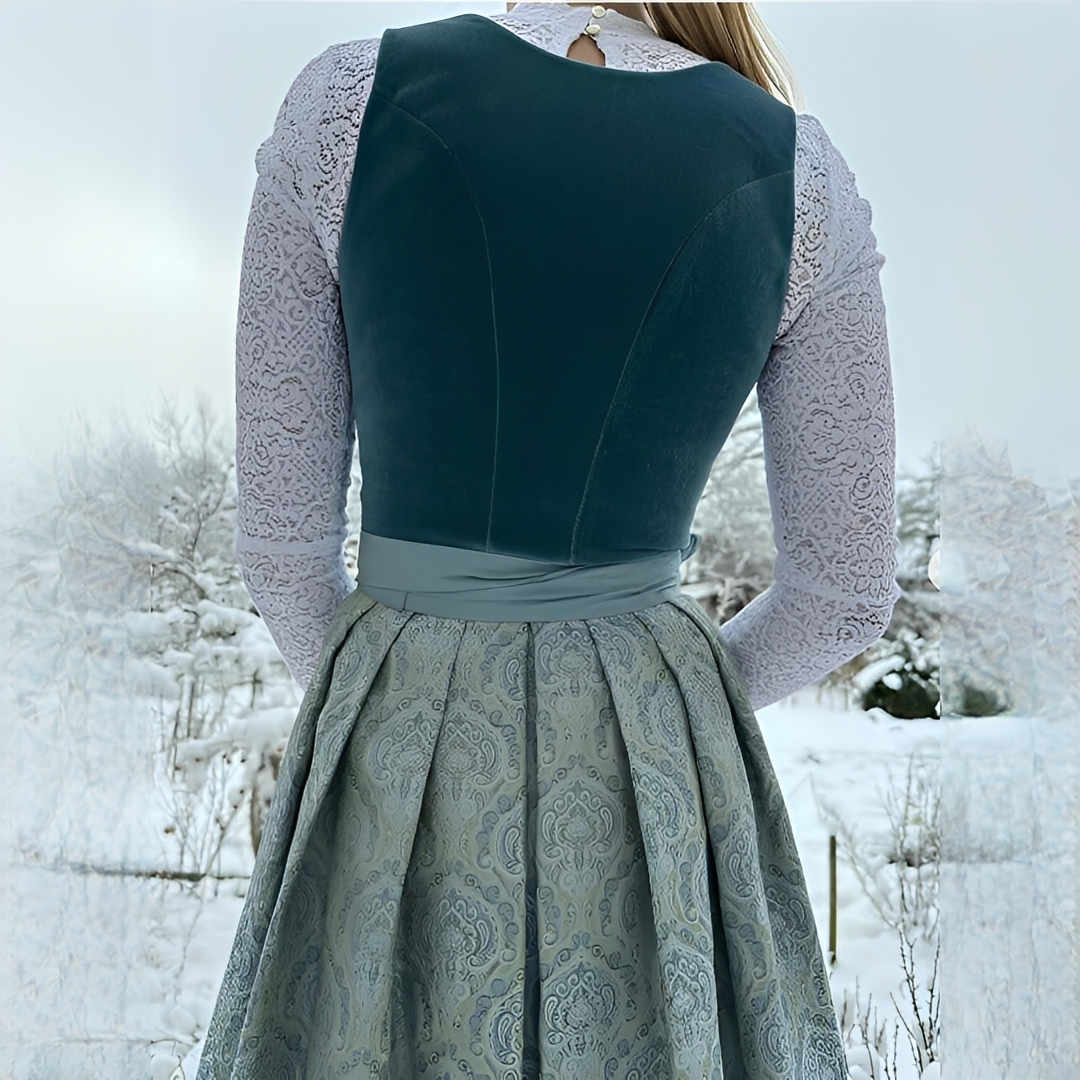 Muriel - Elegant Oktoberfest dirndl for women (unlined)
