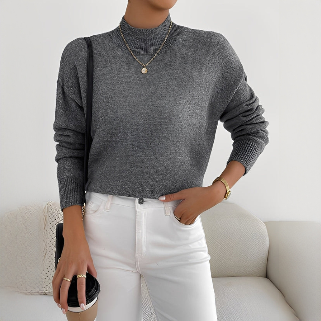 Rosbell - Elegant and chic turtleneck sweater