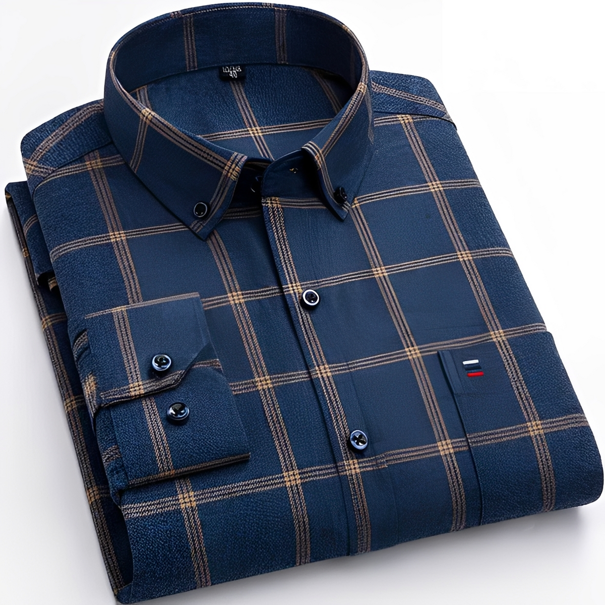 Louis - Elegant and casual checkered shirt