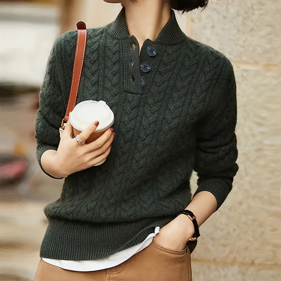 Agnes - Elegant and warm turtleneck sweater