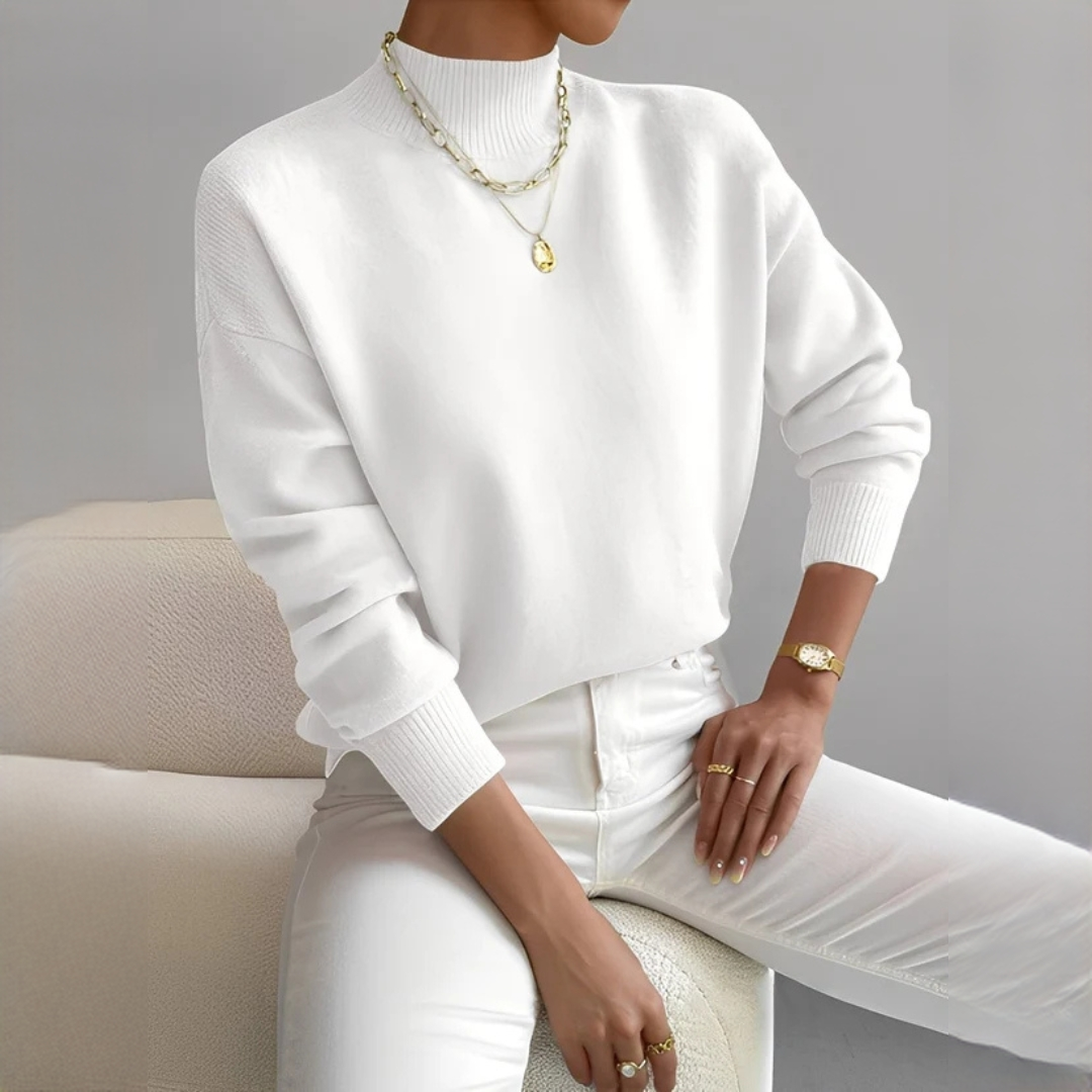 Rosbell - Elegant and chic turtleneck sweater