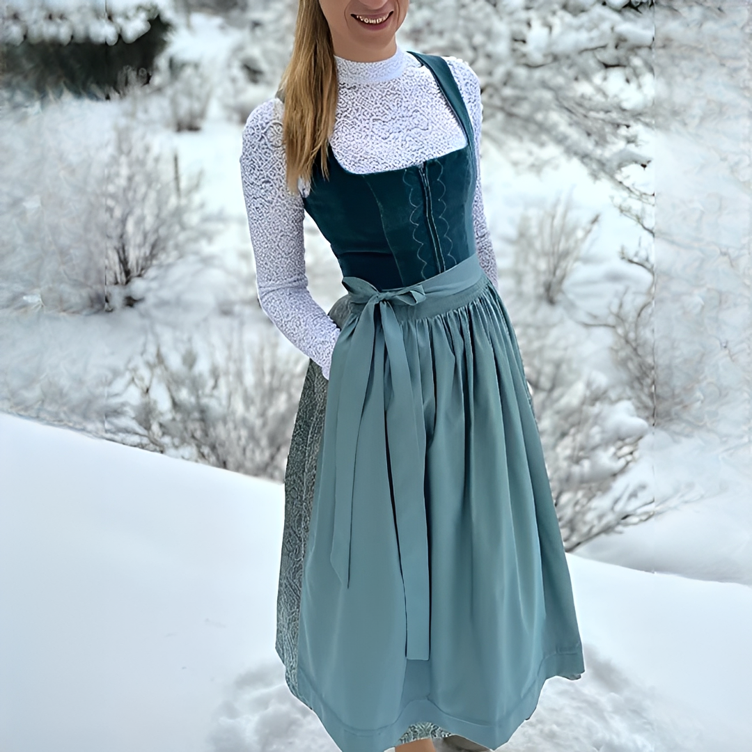 Muriel - Elegant Oktoberfest dirndl for women (unlined)