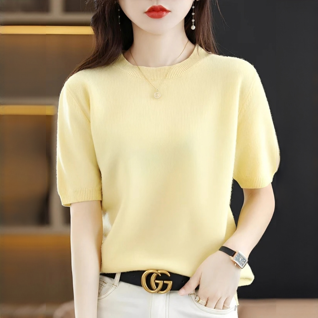 Blandine - Elegant and soft T-shirt