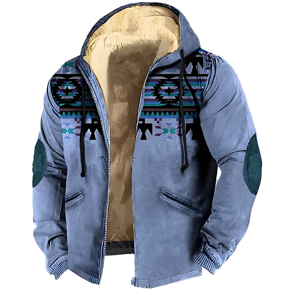 Troy - Elegant and warm hooded jacket