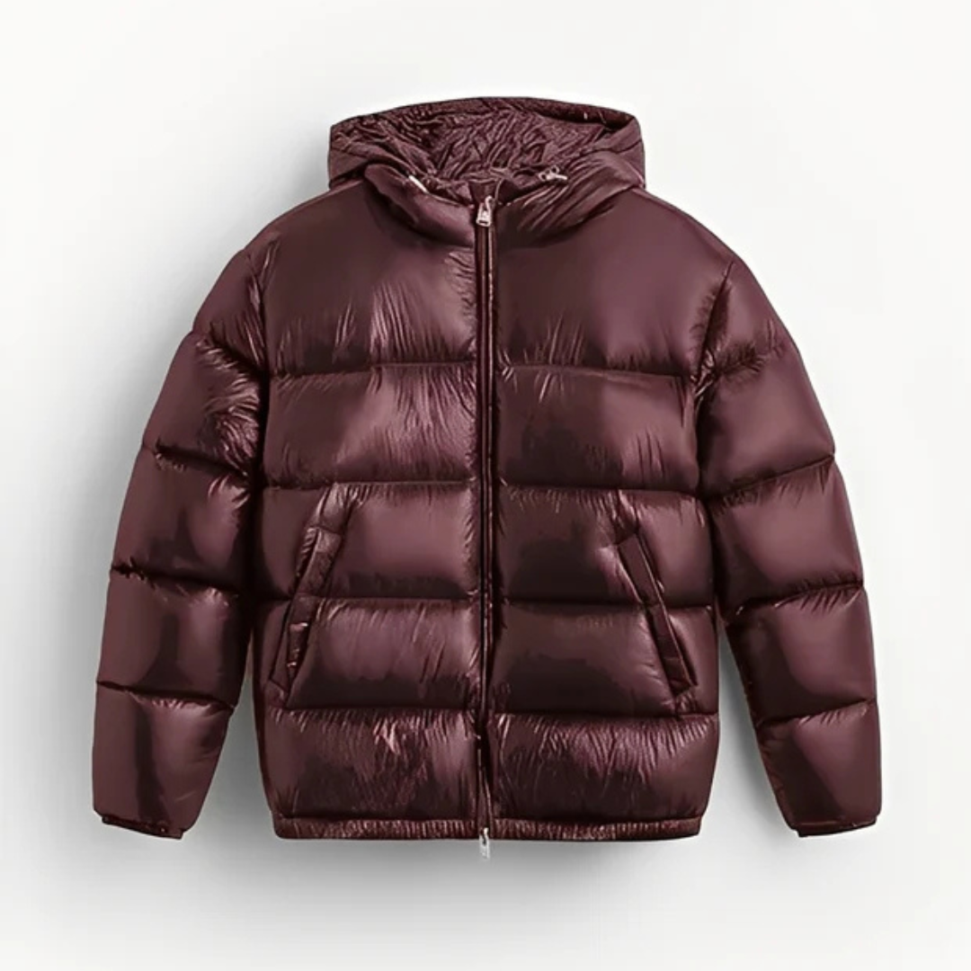 Aurèle - Comfortable and warm hooded jacket