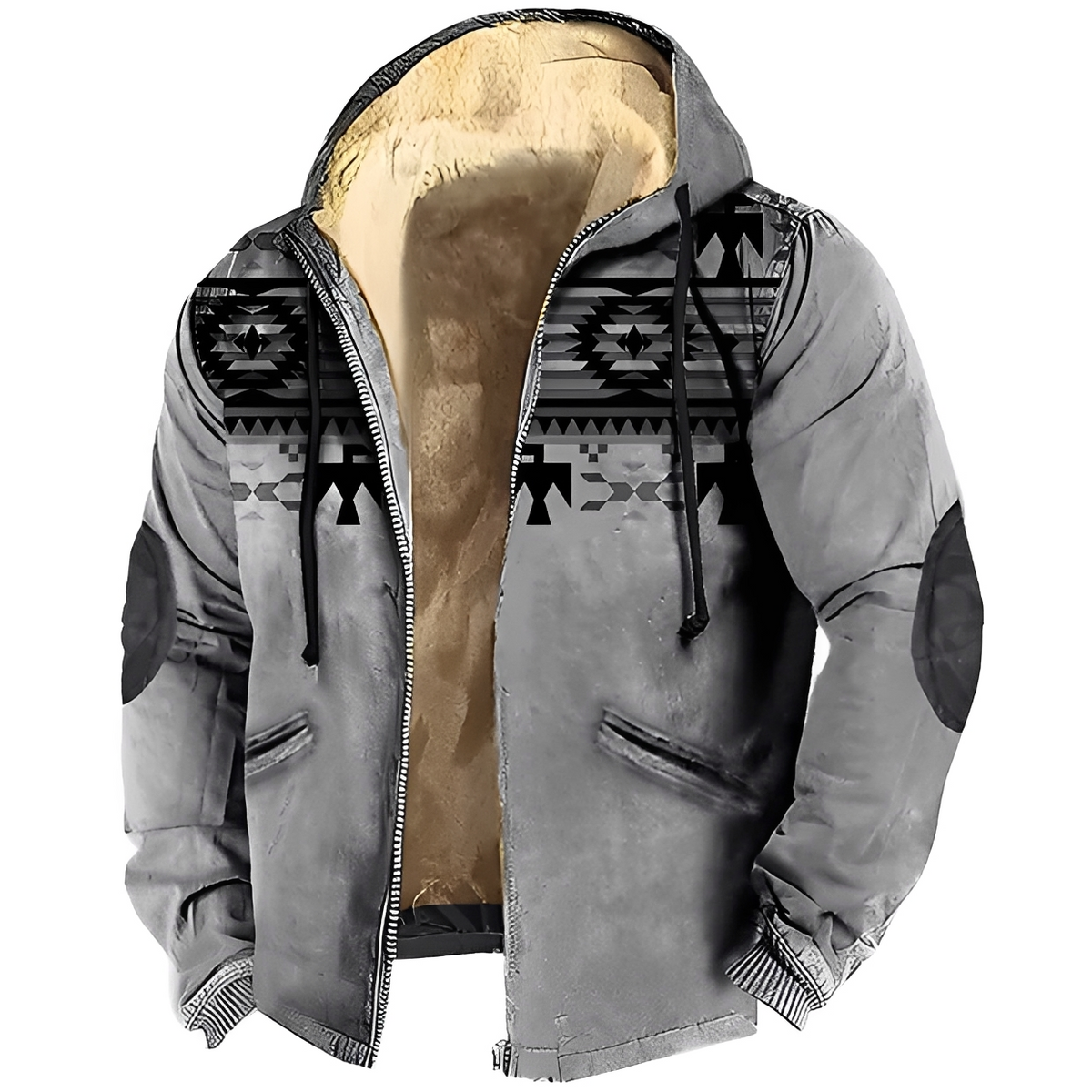 Troy - Elegant and warm hooded jacket