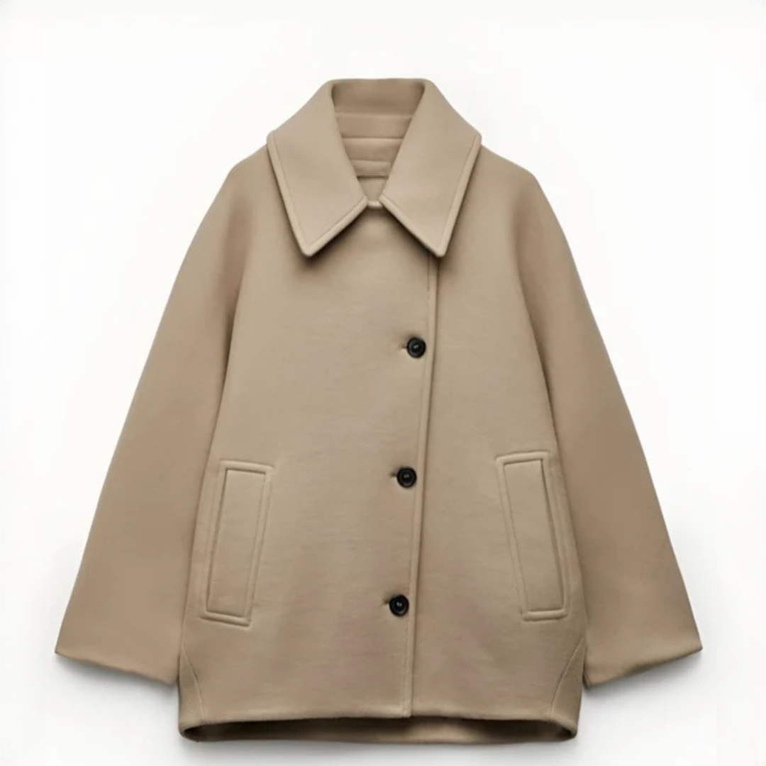 Hannah - Oversized elegant and warm coat
