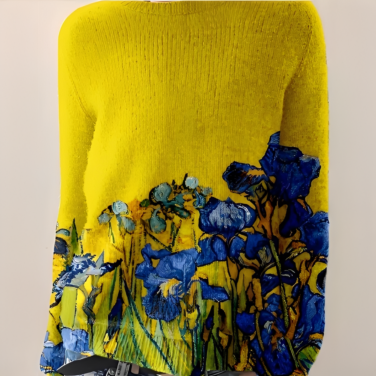Liliane - Trendy crew neck sweater