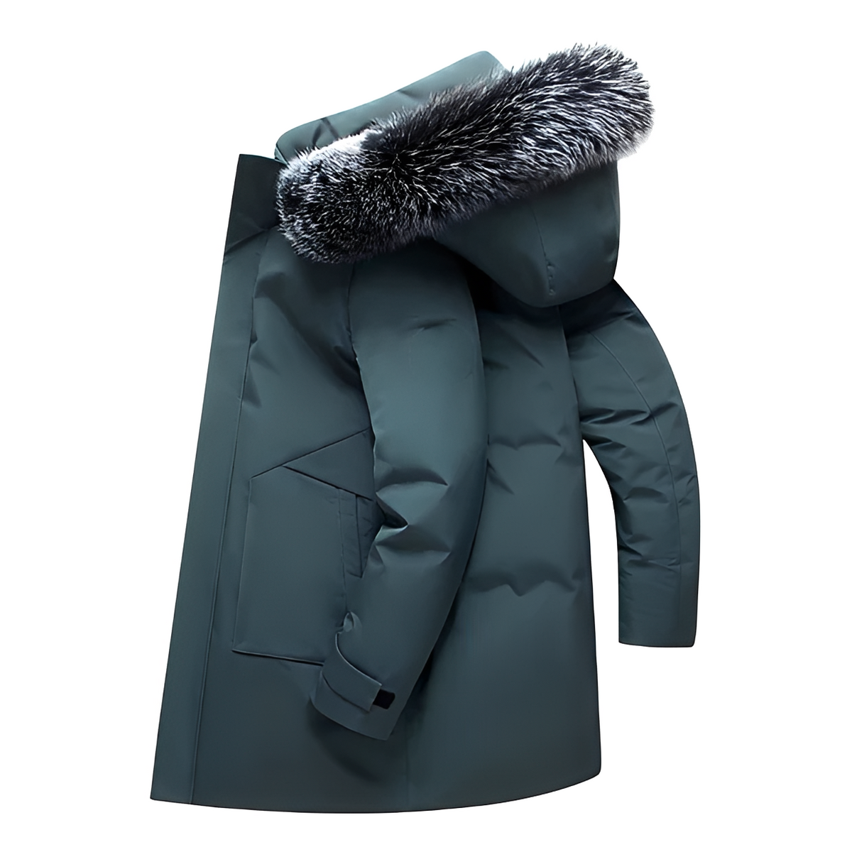 Kyle - Warm and cozy hooded jacket