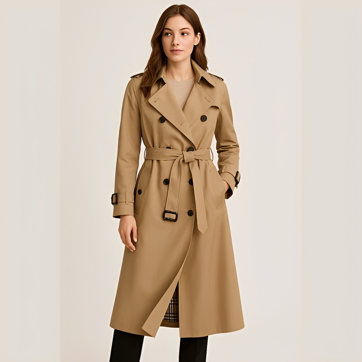 Mitch - Elegant and warm trench coat