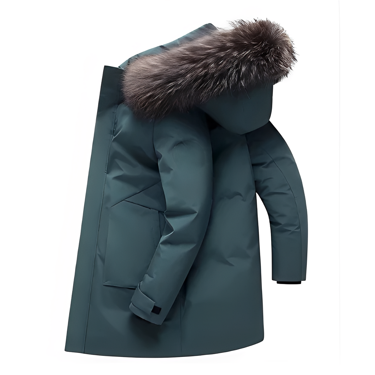Kyle - Warm and cozy hooded jacket