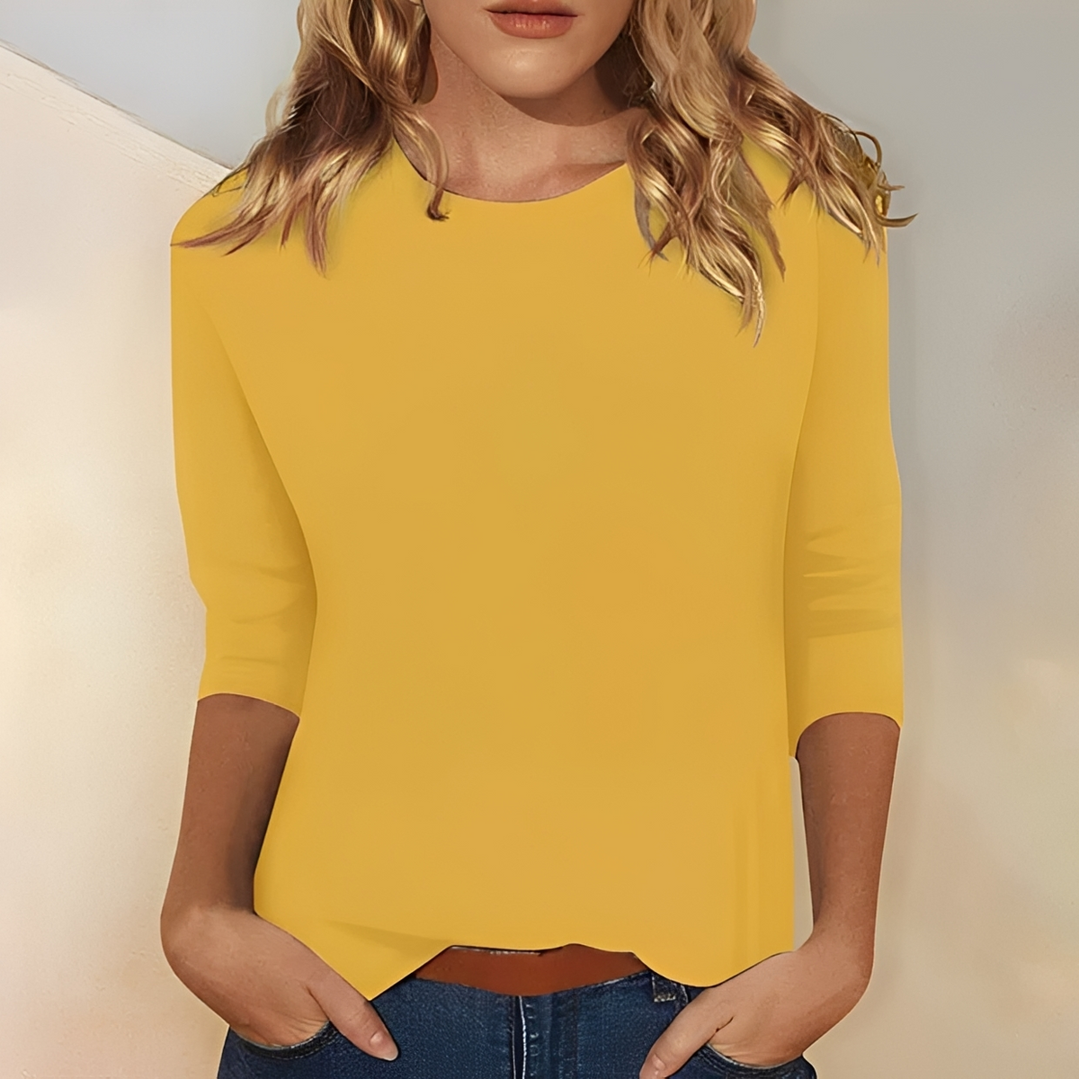 Kathlyn - Elegant long-sleeve blouse