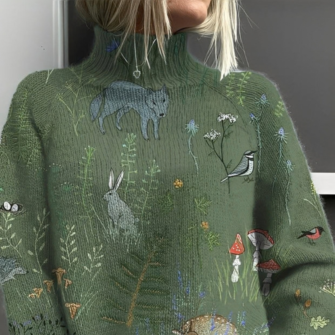 Amy - Elegant and chic turtleneck sweater