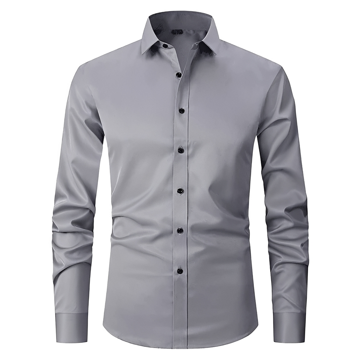 Lars - Long-sleeve shirt with elastane