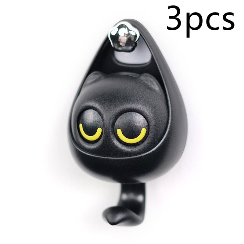 Adhesive Wall Hook Coat with Mechanical Cat Eye Design No Drill Brass