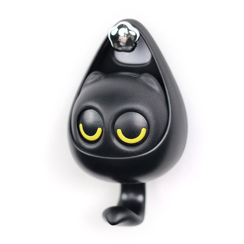 Adhesive Wall Hook Coat with Mechanical Cat Eye Design No Drill Brass
