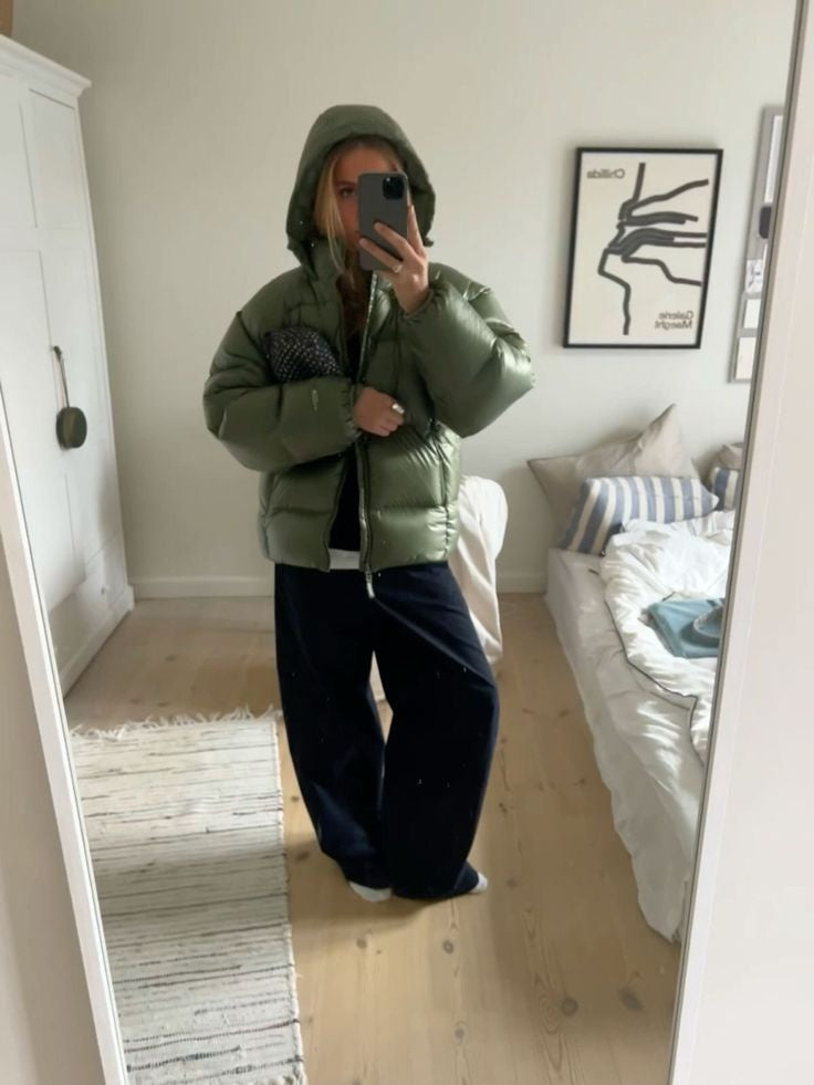 Kyle | Men's Winter Quilted Puffer Jacket with Hood