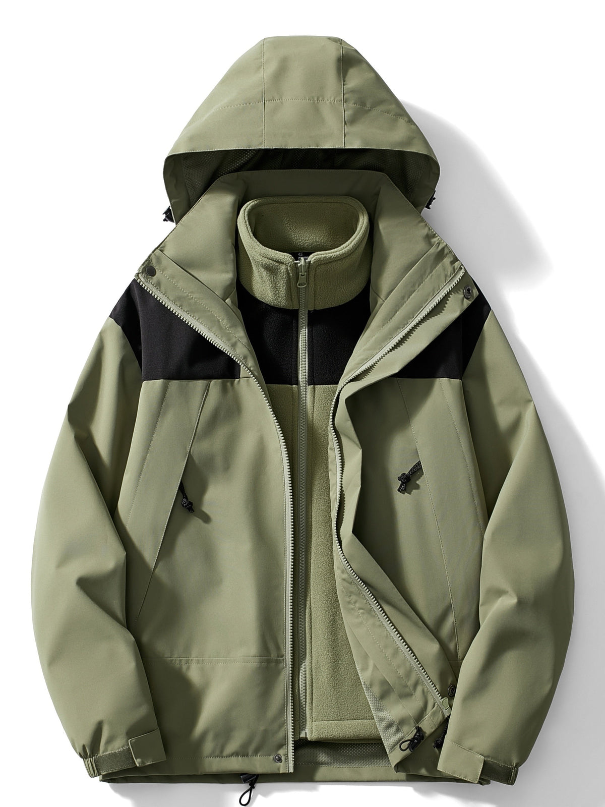 Alyssa | Women's 3 in 1 Waterproof Jacket Fleece Liner Hooded