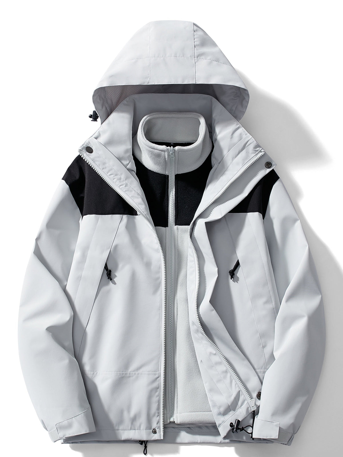 Alyssa | Women's 3 in 1 Waterproof Jacket Fleece Liner Hooded