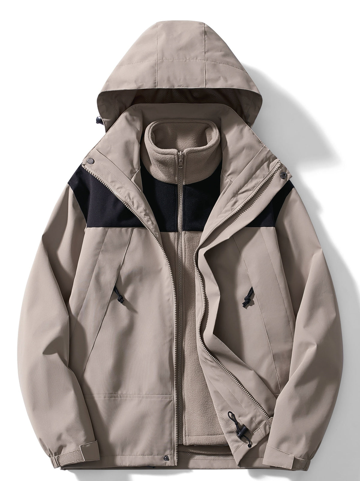 Alyssa | Women's 3 in 1 Waterproof Jacket Fleece Liner Hooded