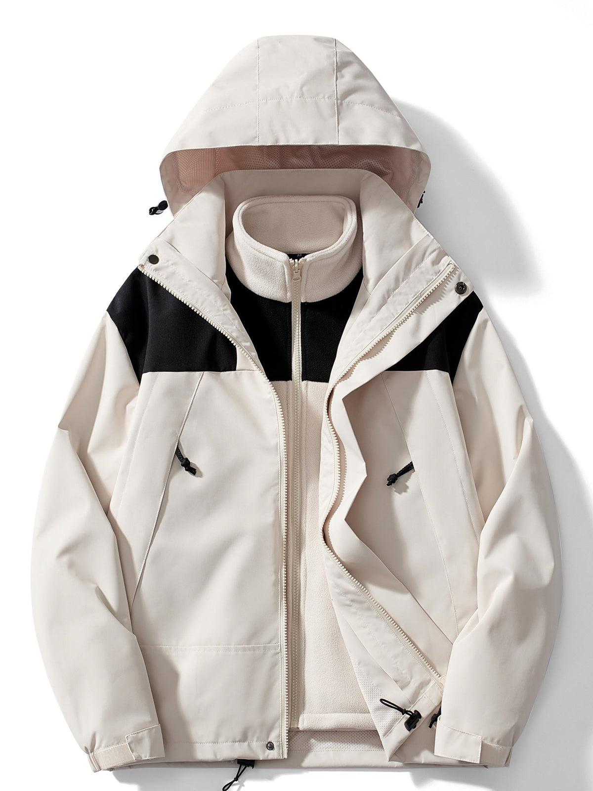 Alyssa | Women's 3 in 1 Waterproof Jacket Fleece Liner Hooded