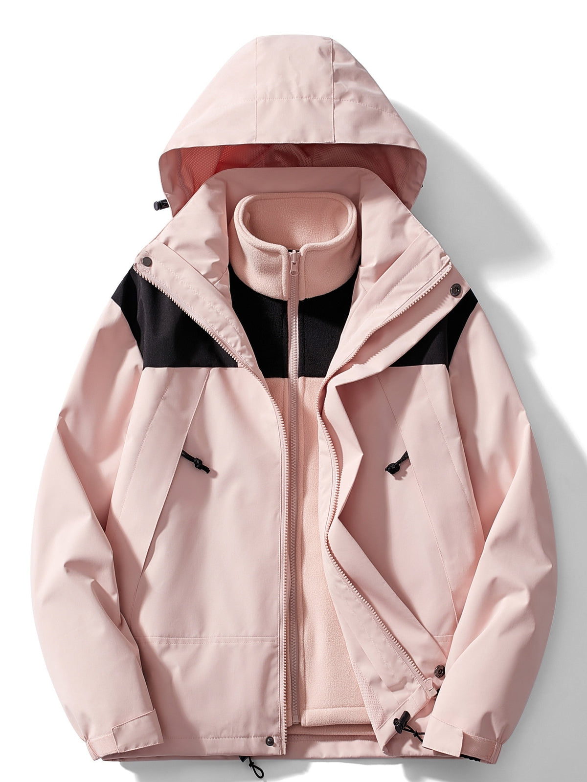 Alyssa | Women's 3 in 1 Waterproof Jacket Fleece Liner Hooded