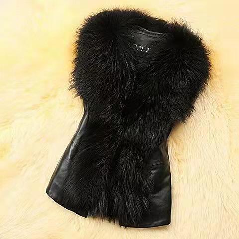 Aika - Women's Faux Fur Sleeveless Vest