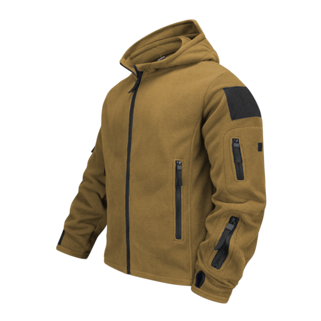 Tyler | Men's Hooded Fleece Jacket Multi Pocket
