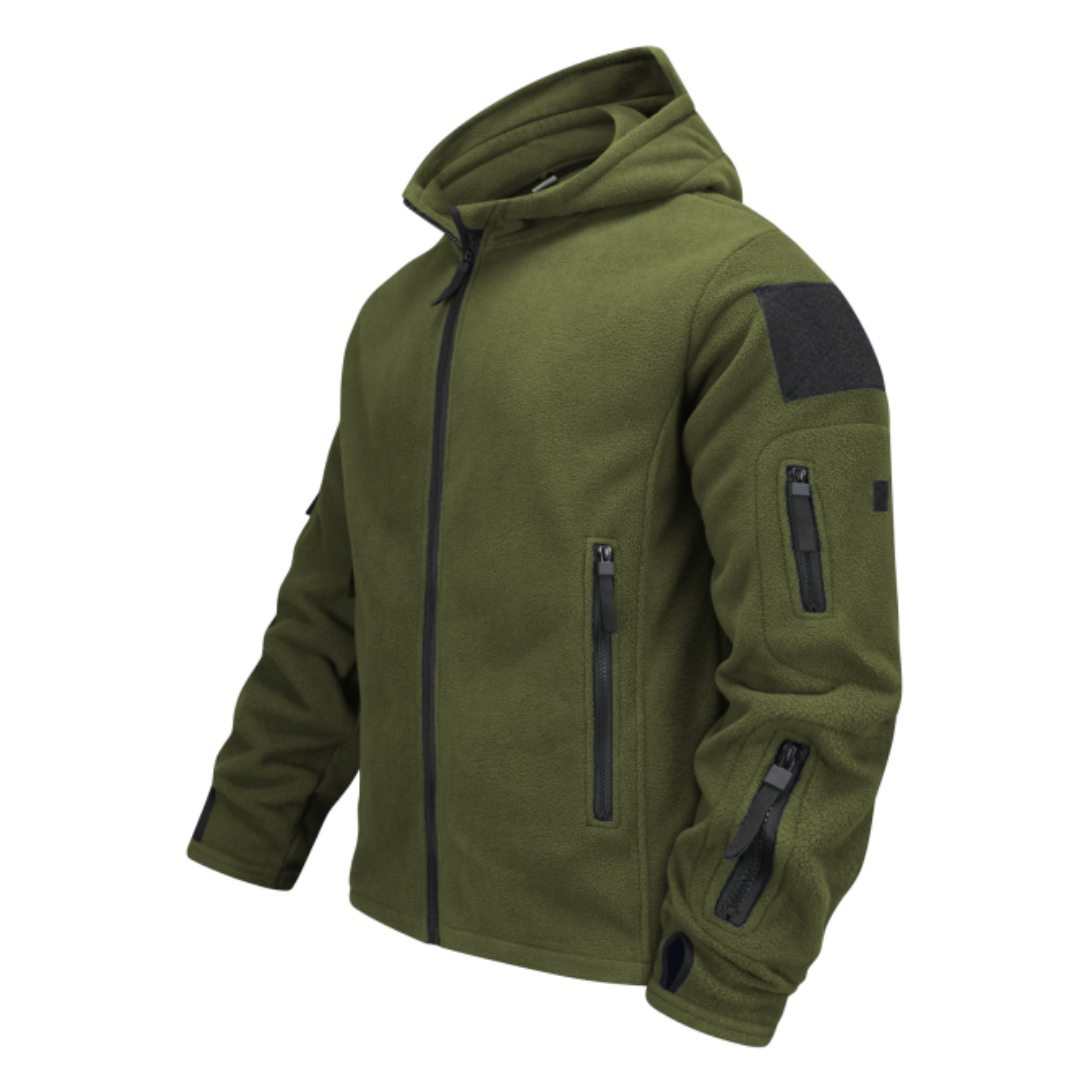 Tyler | Men's Hooded Fleece Jacket Multi Pocket