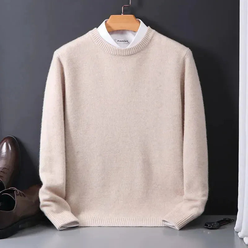 Alden | Men's Textured Crewneck Sweater