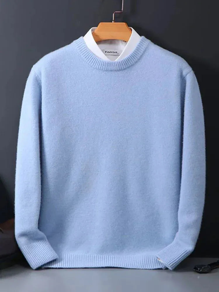 Alden | Men's Textured Crewneck Sweater