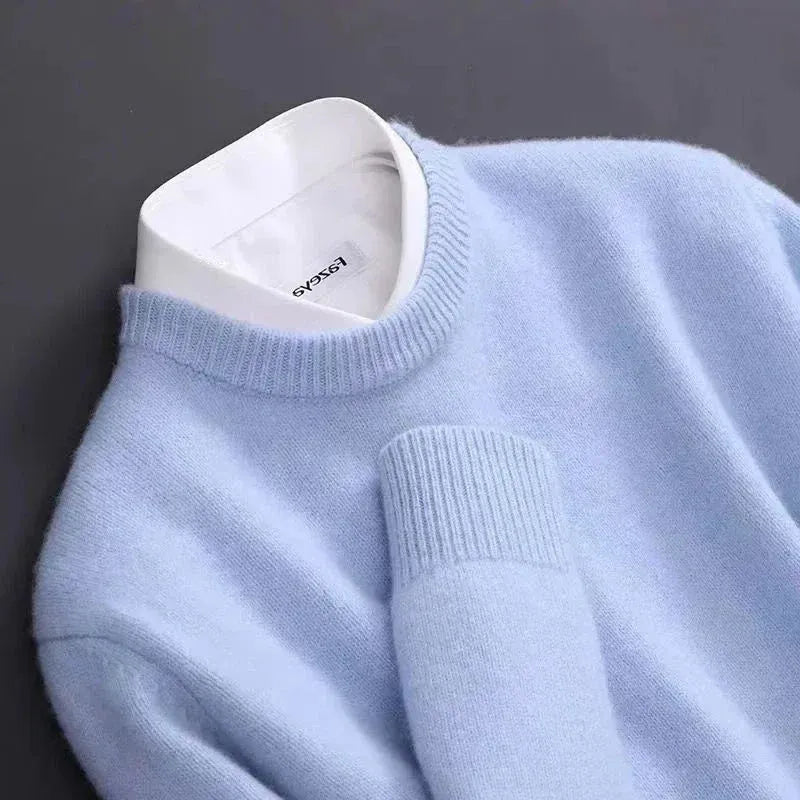 Alden | Men's Textured Crewneck Sweater