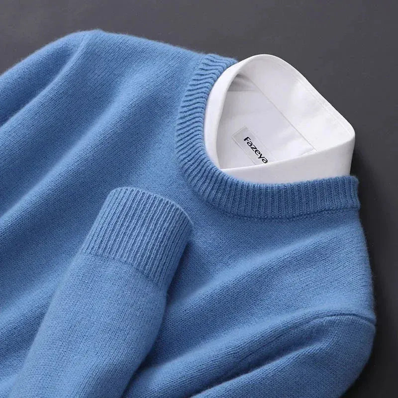 Alden | Men's Textured Crewneck Sweater