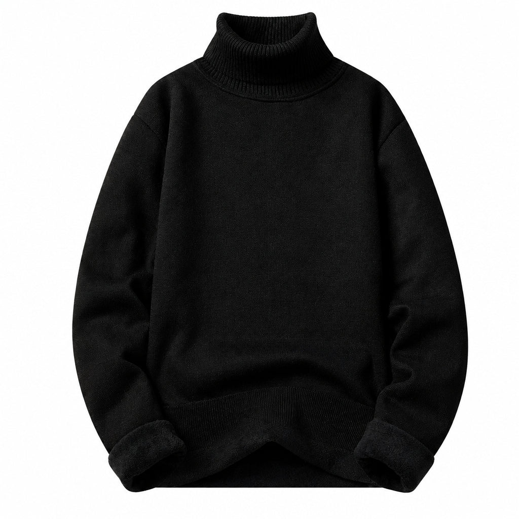 Alden - Men's Fleece-Lined Turtleneck Sweater