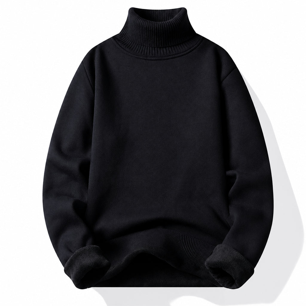 Alden - Men's Fleece-Lined Turtleneck Sweater